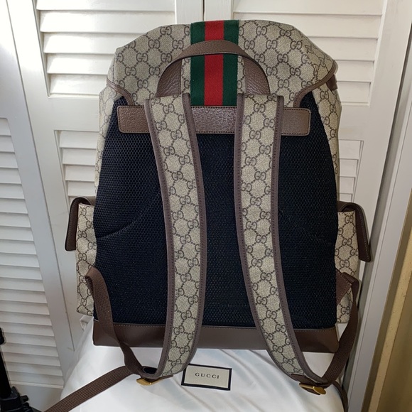 GUCCI Ophidia GG Medium Backpackβ¦π - Picture 7 of 16